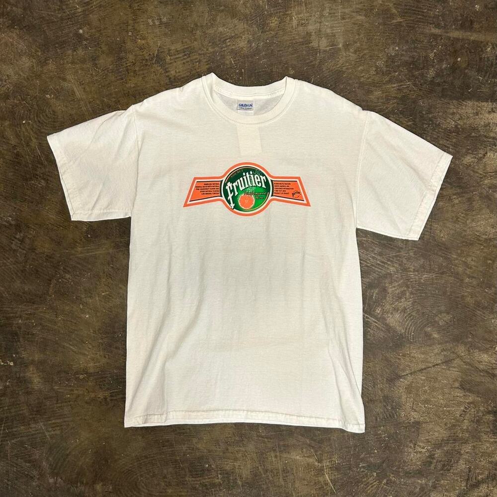 VTG White Fruitier Drink Promo t-shirt